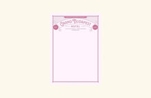 Load image into Gallery viewer, Grand Budapest Hotel Notepad