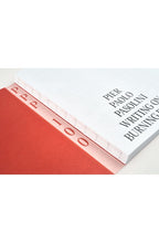 Load image into Gallery viewer, PIER PAOLO PASOLINI: WRITING ON BURNING PAPER