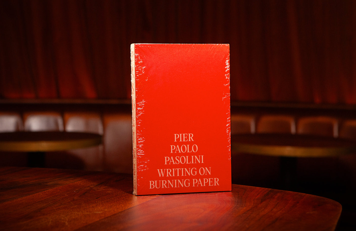 PIER PAOLO PASOLINI: WRITING ON BURNING PAPER