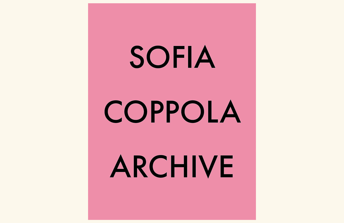 Sofia Coppola Archive